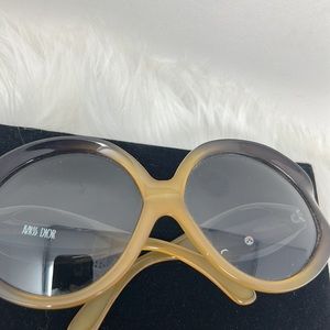 Vintage Miss Dior Sunglasses Women’s Optyl Oversized 125-4 3/4 Made In Germany
